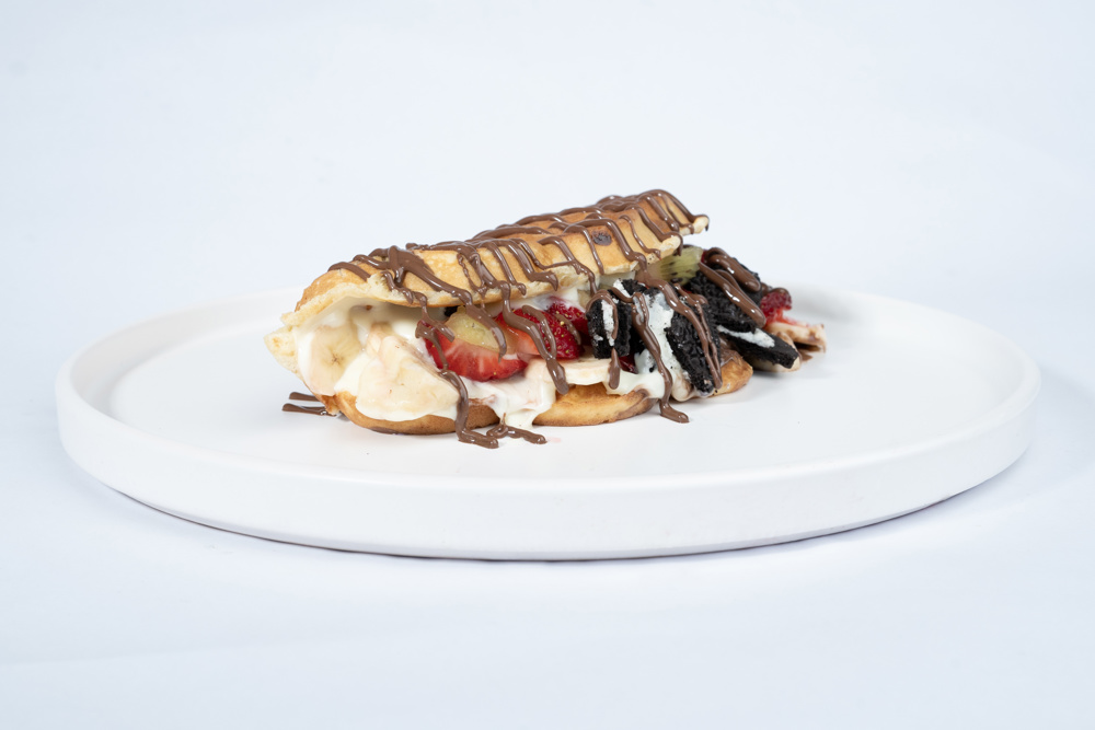 Oreo Klasik Sandviç İncir Waffle