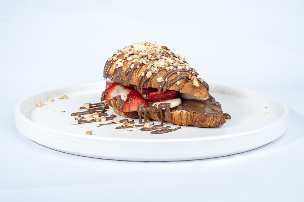 Nutella Kruvasan (XL) İncir Waffle