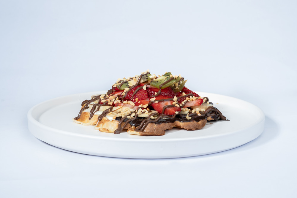 Çikolata Klasik İncir Waffle