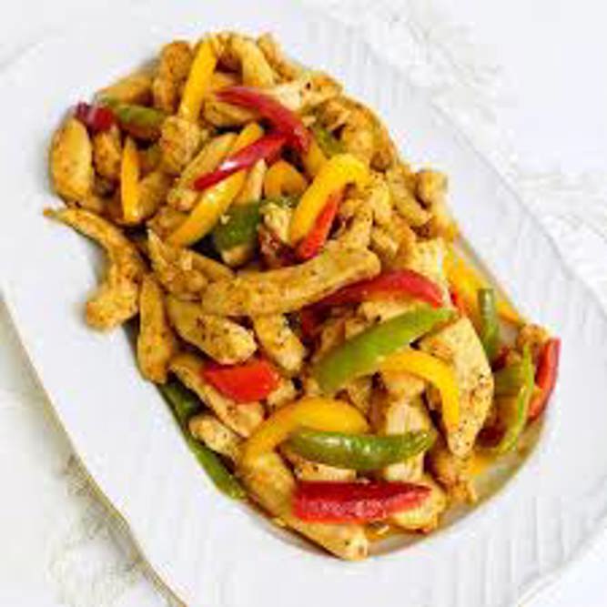 Tavuk Fajita (Türk Usulü)