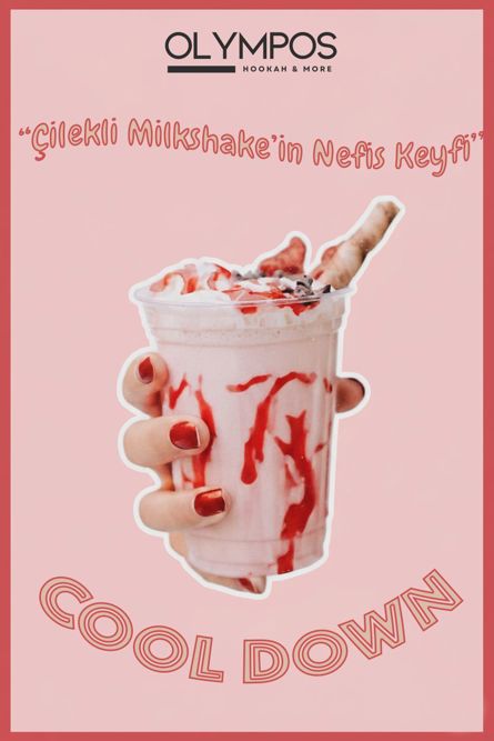 ÇİLEKLİ MİLKSHAKE