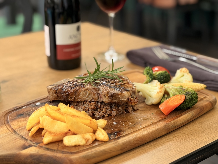 T-Bone Steak HMA Hotel & Suites