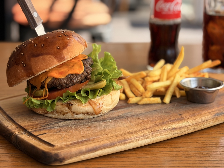 Klasik Cheese Burger