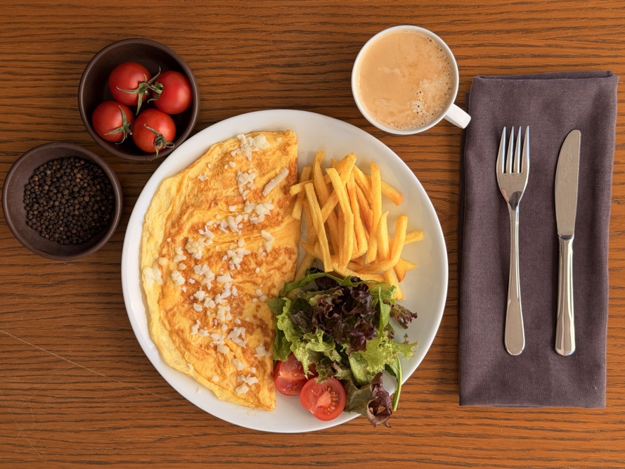 Kaşarlı Omlet