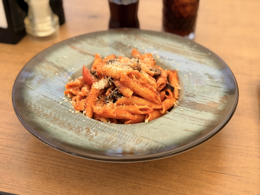 Penne Arabiata HMA Hotel & Suites