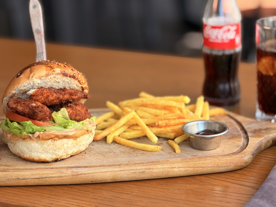 Çıtır Tavuk Burger