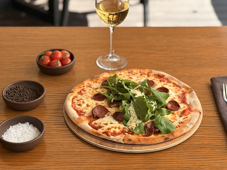 Peperoni Pizza HMA Hotel & Suites