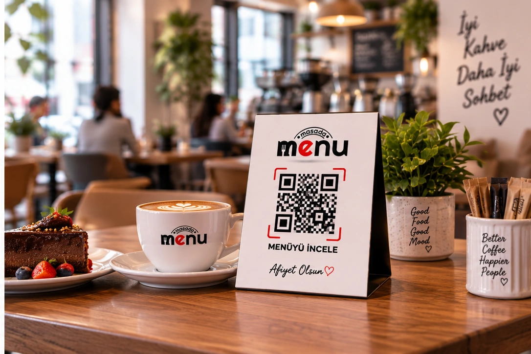 Kafeler için QR menü sistemi