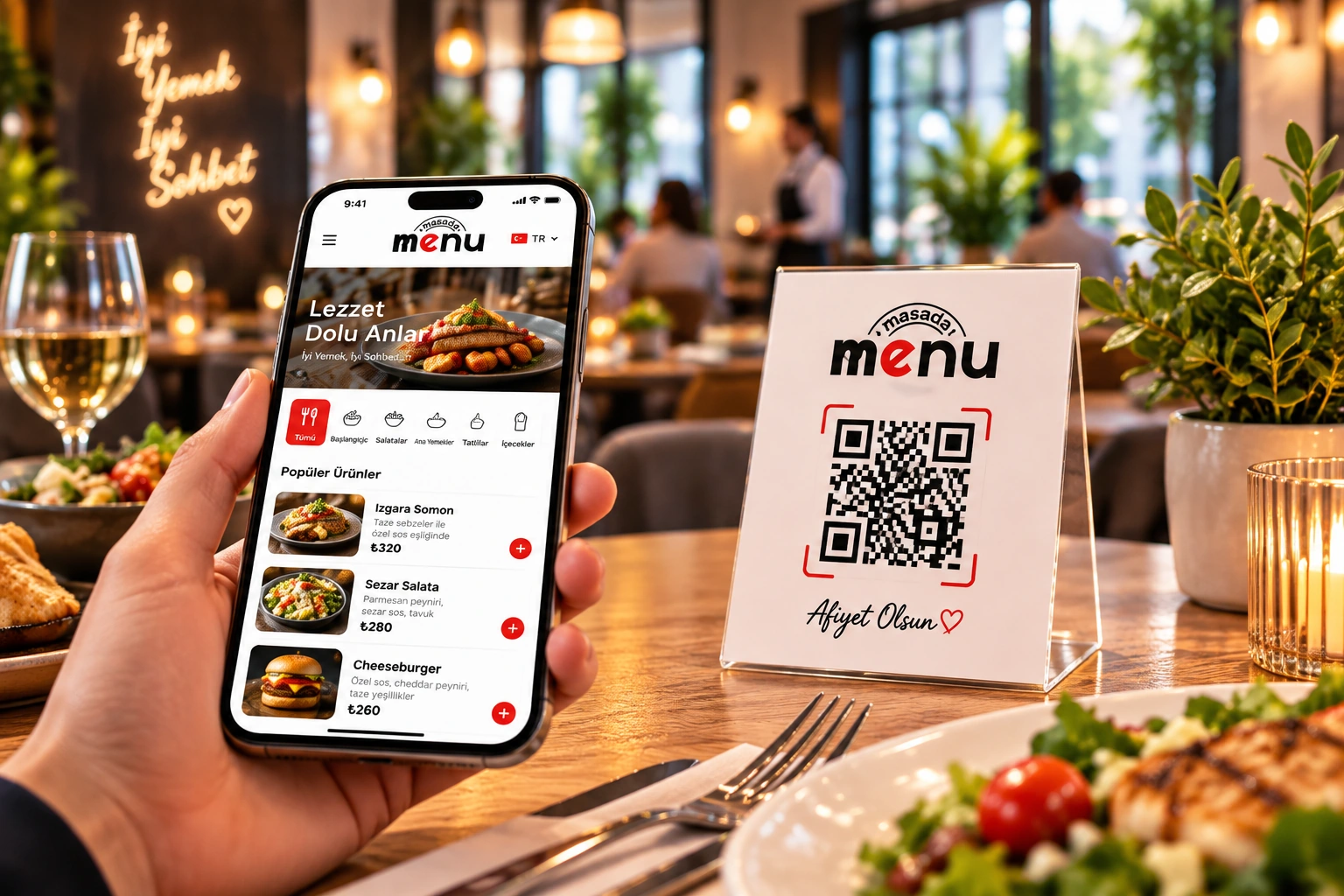 MasadaMenü QR Menü Sistemi